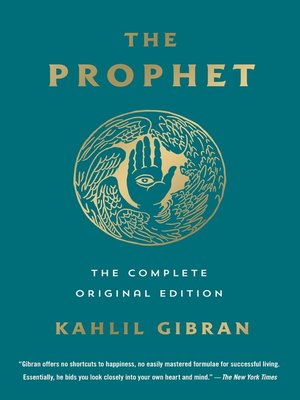 cover image of The Prophet: The Complete Original Edition